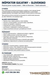 Inšpektor guľatiny – Slovensko